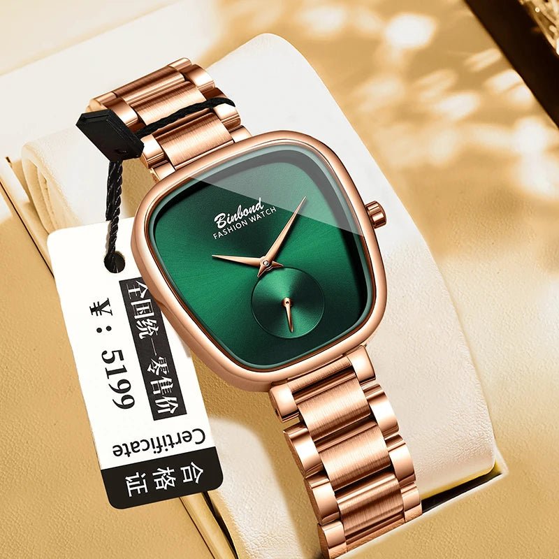 Luxury Fashion Women's Watch Waterproof Stainless Steel Women's Watch Simple High Quality Quartz Watch watches for woman - Ammpoure