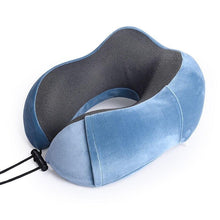 Load image into Gallery viewer, Memory Foam U Shaped Pillow Neck Pillow Nap Cervical Pillow Nap Pillow Neck Pillow U Shaped Pillow for Airplane Sleeping by Car - Ammpoure Wellbeing 🇬🇧
