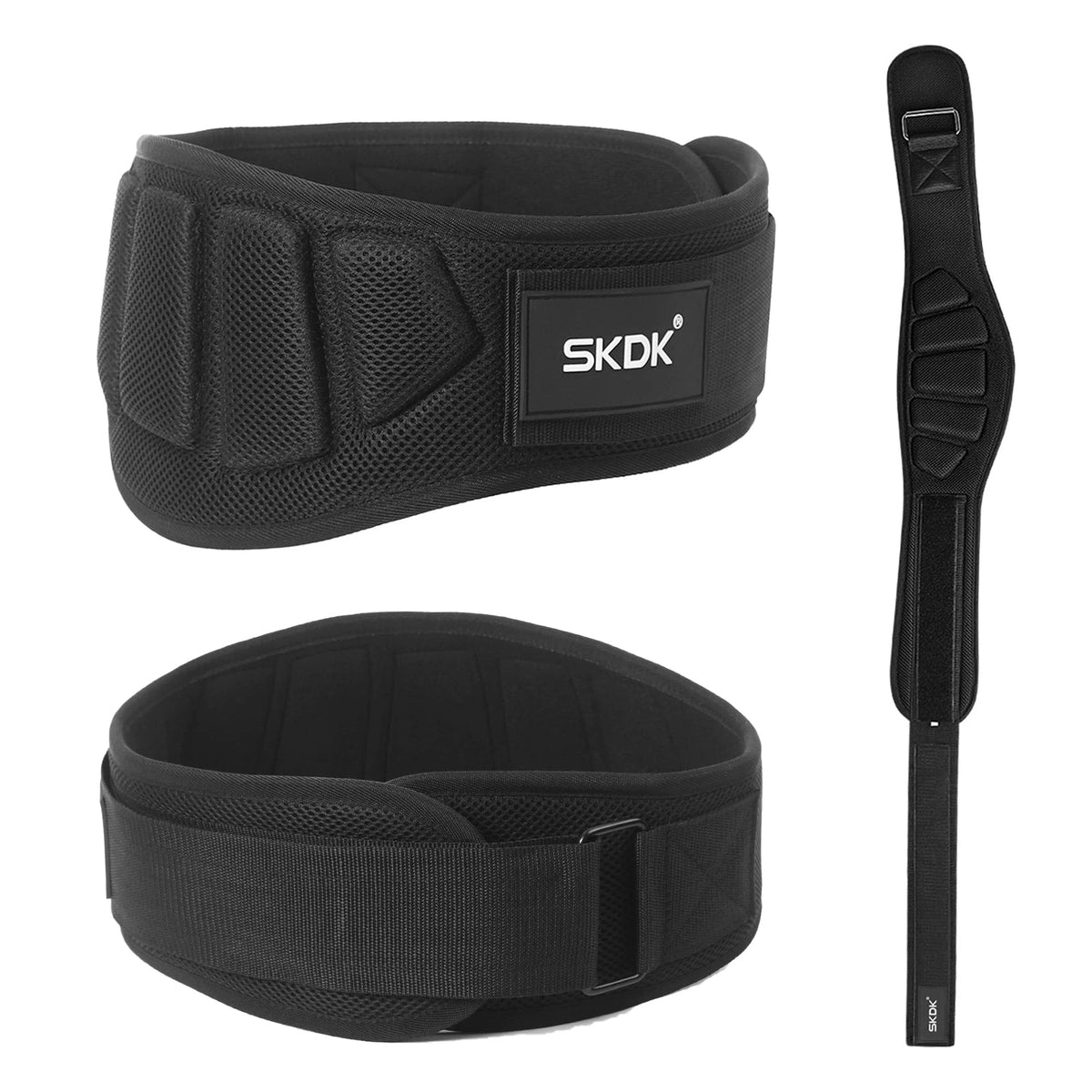 Men’s Weightlifting Belt USA Back Support Waist Protection Belt for Fitness, Strength Training & Gym Workouts - Ammpoure