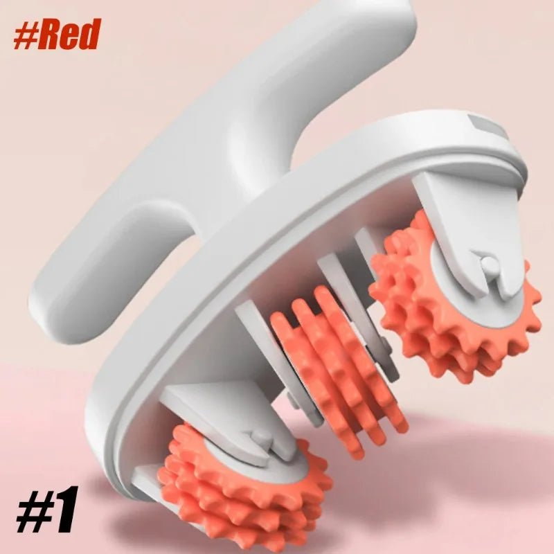 Multi - function Ring Leg Massager Massage Roller Detachable Handles for Full Body Neck Shoulder Abdominal Muscle Slimming - Ammpoure