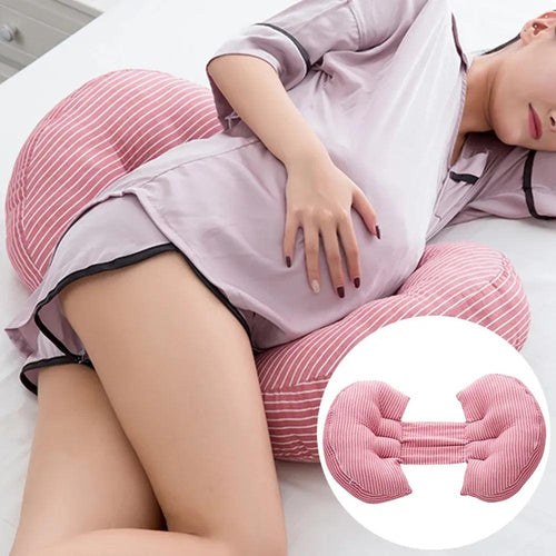 Multi-function U Shape Pregnant Women Sleeping Support Pillow Bamboo Fiber Cotton Side Sleepers Pregnancy Body Pillows For Mater - Ammpoure Wellbeing 🇬🇧