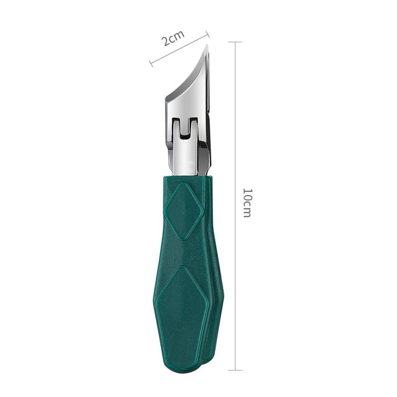Nail Clippers Toenail Clipper For Ingrown Or Thick Toenails Toenails Trimmer Professional Podiatrist Toenail Nipper With Stainless Steel Ultra - Ammpoure