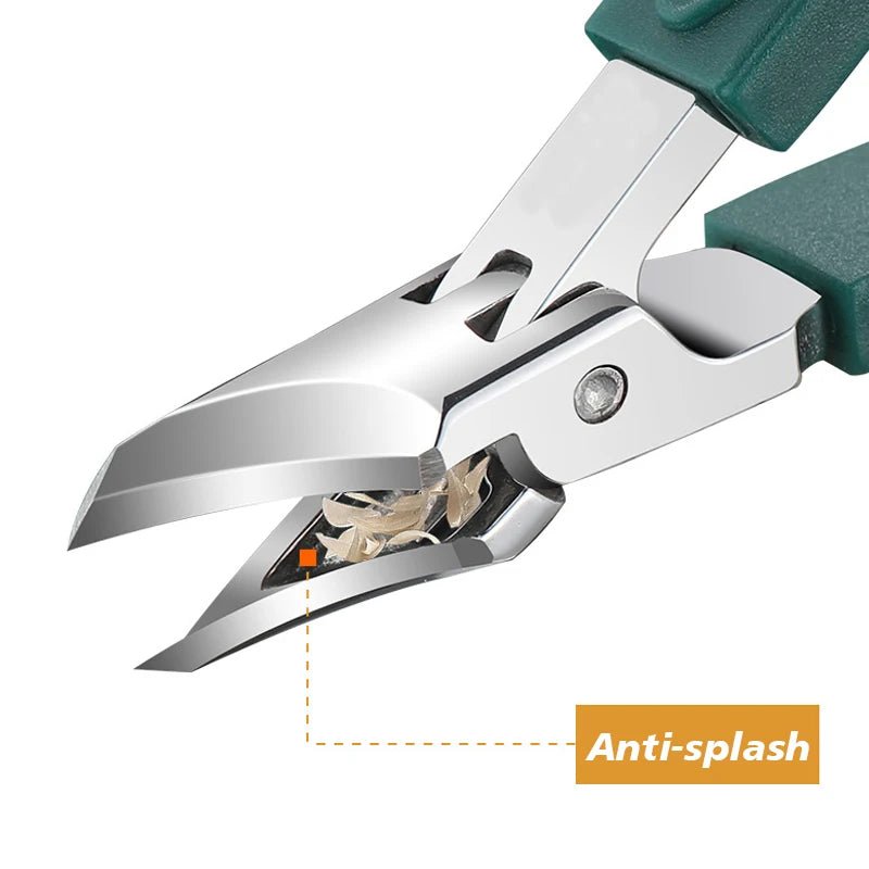 Nail Clippers Toenail Clipper For Ingrown Or Thick Toenails Toenails Trimmer Professional Podiatrist Toenail Nipper With Stainless Steel Ultra - Ammpoure
