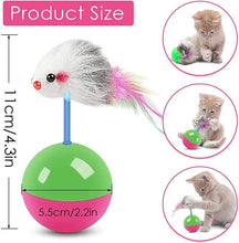 Load image into Gallery viewer, New cat toys set Mouse not tumbler fun teasing cats and dogs self high toys pet supplies set of toys teasing cat toys - Ammpoure Wellbeing 🇬🇧
