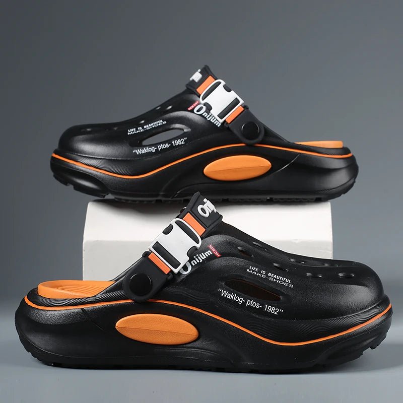 New Classic Summer Clogs Slipper Breathable Garden Shoes EVA Outdoor Comforty Beach Slides Home Sandals Antiskid Slippers - Ammpoure