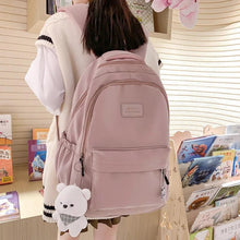 Load image into Gallery viewer, New Female Fashion Lady High Capacity Waterproof College Backpack Trendy Women Laptop School Bags Cute Girl Travel Book Bag Cool - Ammpoure Wellbeing 🇬🇧
