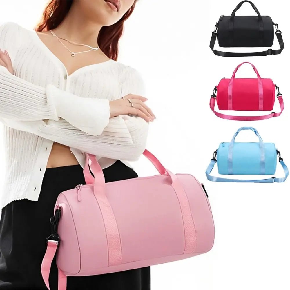 New Mini Gym Bag for Women Canada Large Capacity Sports Bag Lightweight Waterproof Shoulder Bag Portable Yoga Bag - Ammpoure