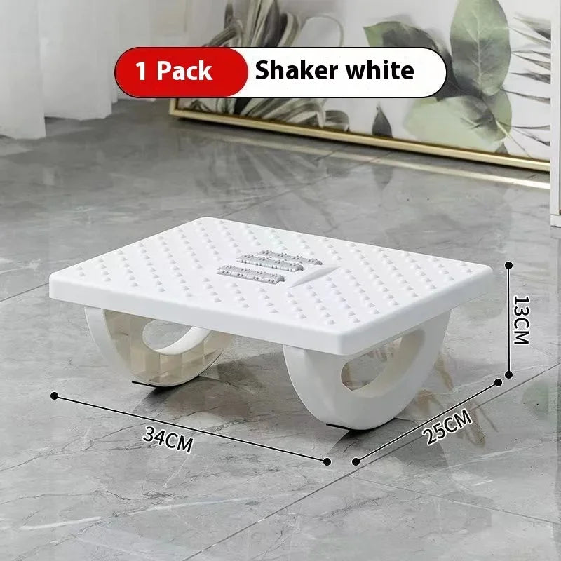 New Portability Foot Rest Under Desk Footrest Ergonomic Foot Stool With Massage Rollers Foot Rest For Home Office Work - Ammpoure