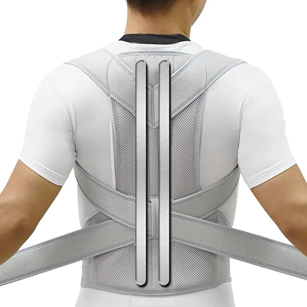 New Upper Back Posture Corrector Posture Clavicle Support Corrector Back Straight Shoulders Brace Strap Correctpor - Ammpoure