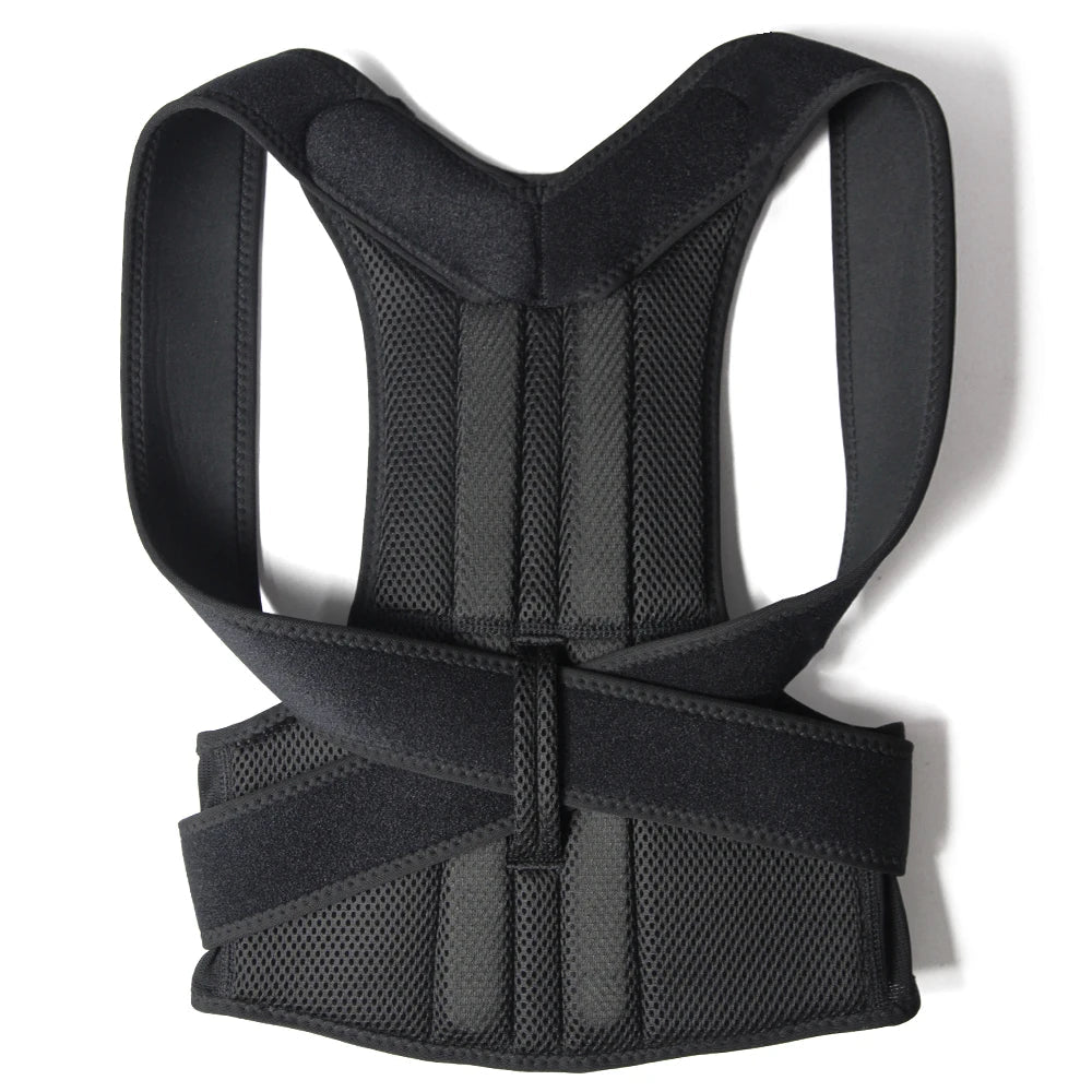 New Upper Back Posture Corrector Posture Clavicle Support Corrector Back Straight Shoulders Brace Strap Correctpor - Ammpoure