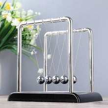 Load image into Gallery viewer, Newtons Cradle Balance Steel Ball Perpetual Motion Collision Ball Physics Science School Teaching Supplies Desk Home Furnishings - Ammpoure Wellbeing
