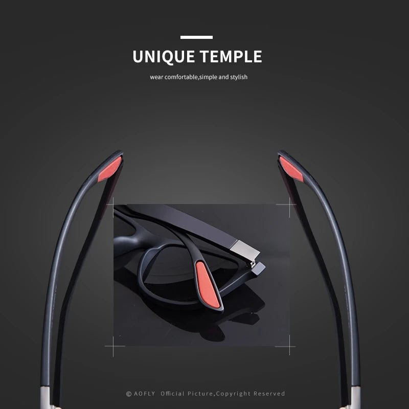 Night Vision Glasses PC Frame Polarized Sunglasses Men Outdoor Sport Sun Glasses Day Night Vision Driver Night Glasses Goggles - Ammpoure