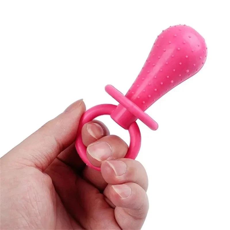 Pet Pacifier Rubber Toys Puppy Dogs Cat Chew Toys Pets Dogs Products Games Sound Squeaker Random Color produtos para cachorro - Ammpoure Wellbeing