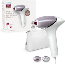 Load image into Gallery viewer, Philips Lumea IPL Hair Removal 8000 Series - Hair Removal Device with SenseIQ Technology, 2 Attachments for Body and Face, Corded Use (Model BRI944/00) - Ammpoure Wellbeing
