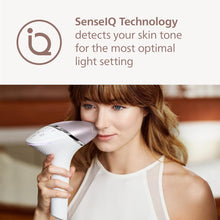 Load image into Gallery viewer, Philips Lumea IPL Hair Removal 8000 Series - Hair Removal Device with SenseIQ Technology, 2 Attachments for Body and Face, Corded Use (Model BRI944/00) - Ammpoure Wellbeing
