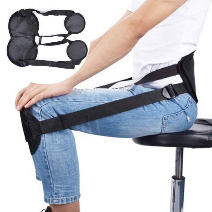 Portable Back Support Belt Cushion for Better Sitting Posture Perfect Back Waist Corrector Orthosis Protector for Lower Back - Ammpoure