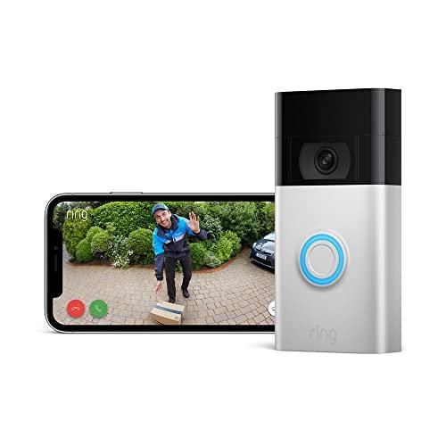 Ring Video Doorbell (2nd Gen) by Amazon | Wireless Video Doorbell Security Camera with 1080p HD Video, battery-powered, Wifi, easy installation | 30-day free trial of Ring Protect | Works with Alexa - Ammpoure Wellbeing