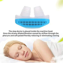 Load image into Gallery viewer, Silicone Anti Snoring Nasal Dilators Anti Snore Nose Clip Sleep Tray Sleeping Aid Apnea Guard Night Device - Ammpoure Wellbeing 🇬🇧

