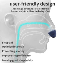 Load image into Gallery viewer, Silicone Anti Snoring Nasal Dilators Anti Snore Nose Clip Sleep Tray Sleeping Aid Apnea Guard Night Device - Ammpoure Wellbeing 🇬🇧
