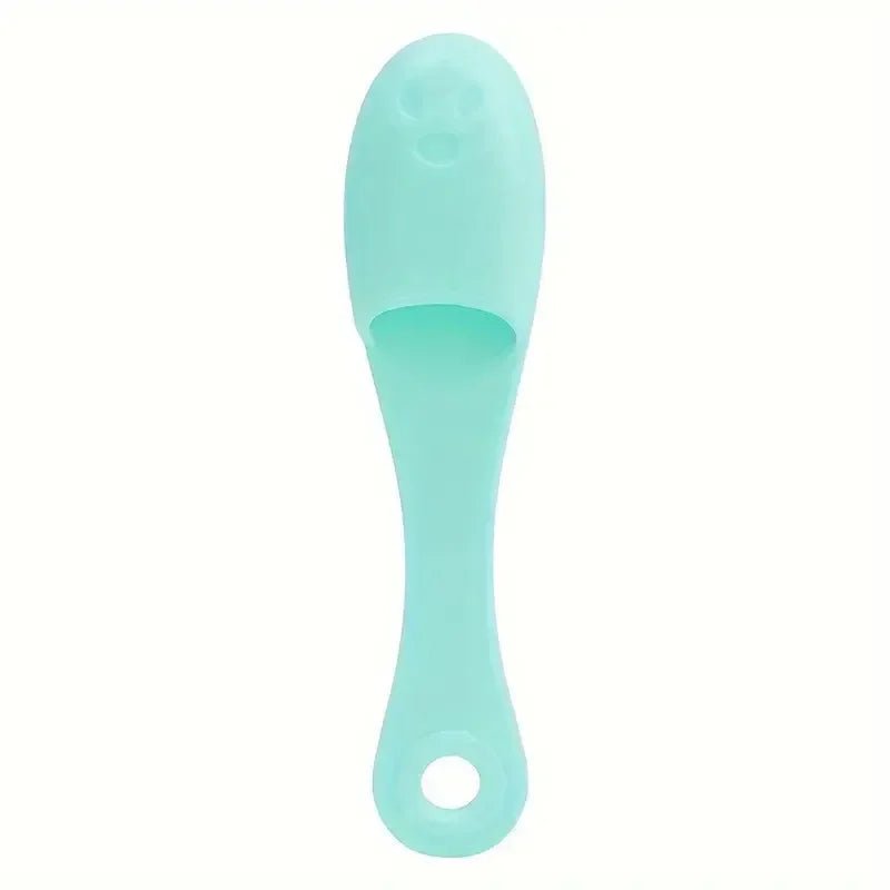 Silicone Facial Brush Cleaner USA Portable Blackhead Double-Sided Massage Brush, Facial & Nasal Scrub Skin Care Cleaning Tool - Ammpoure