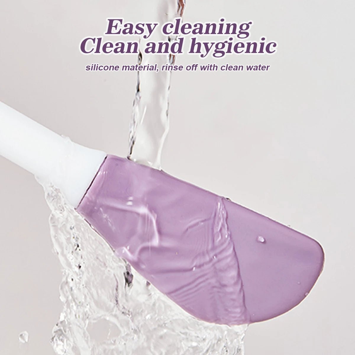 Silicone Facial Cleansing & Mask Brush 2 In1 Facial Skin Care Scrub Exfoliator Scrub Pore Blackhead Deep Cleaning Tools - Ammpoure
