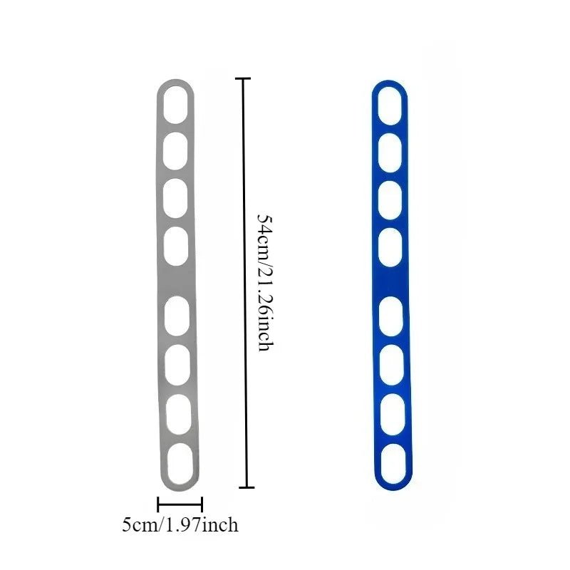 Silicone Lid Strap Reusable Universal Lid Fixing Belt Elastic Band Outdoor Camping Camping Cookware Camping Equipment - Ammpoure