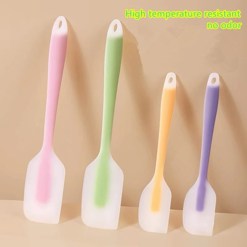 Silicone Spatula Canada Cream Butter Cooking Baking Heat Resistant Scraper Decorator Translucent Kitchen Tool - Ammpoure