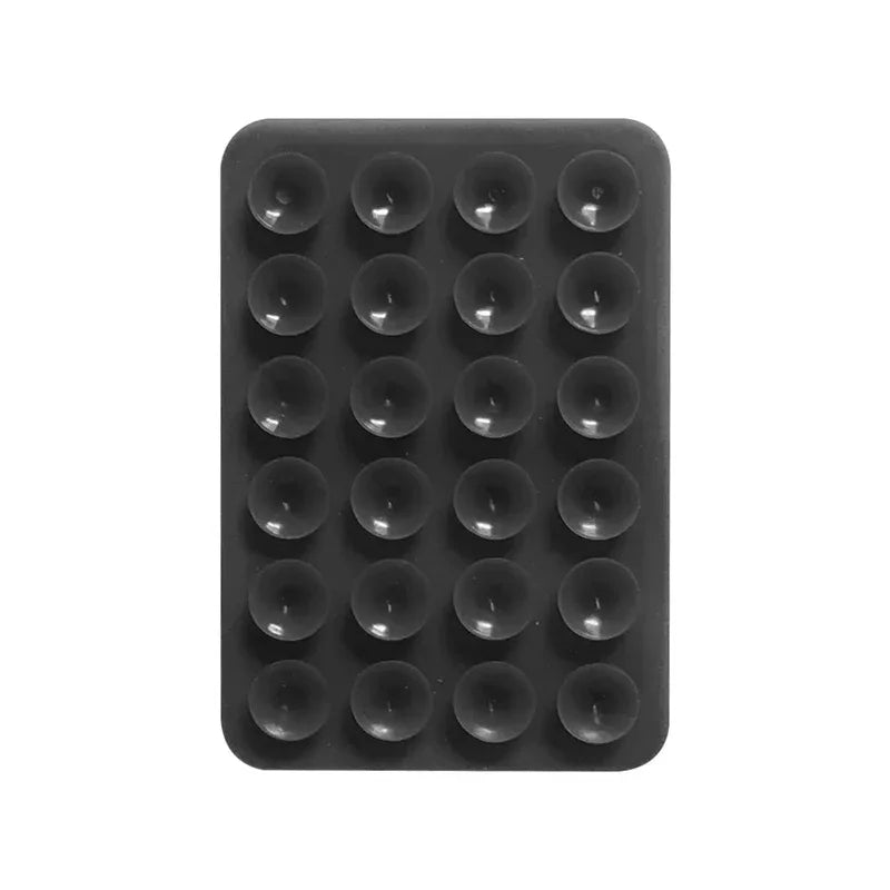 Silicone Suction Phone Holder Mat Multifunctional Suction Cup Wall Stand Square Anti - Slip Single - Sided Case Mount Back Sticker - Ammpoure