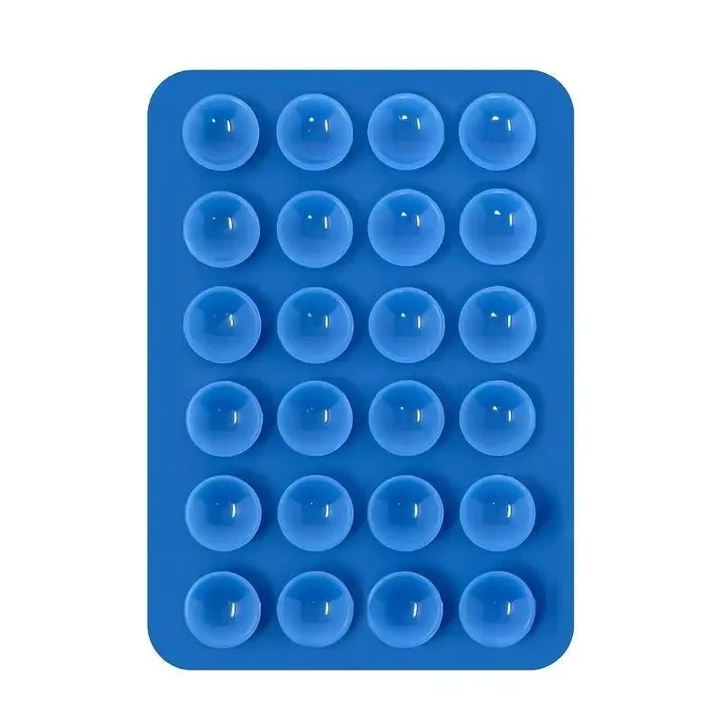 Silicone Suction Phone Holder Mat Multifunctional Suction Cup Wall Stand Square Anti - Slip Single - Sided Case Mount Back Sticker - Ammpoure