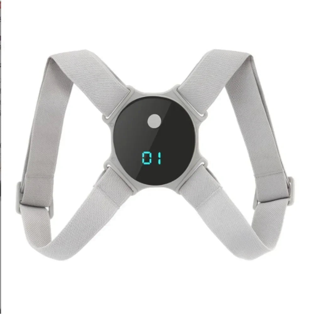 Smart Posture Corrector Back Brace Vibration Reminder Invisible Shoulder Support Adjustable Back Straightener For Adult Kids - Ammpoure