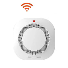 Load image into Gallery viewer, Smart WiFi/Zigbee Smoke Detector Smart Fire Alarm Progressive Sound Photoelectric Smoke Sensor Work with Tuya Zigbee Hub - Ammpoure Wellbeing
