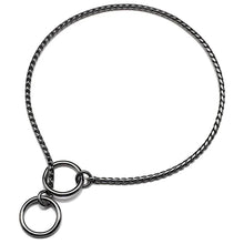 Load image into Gallery viewer, Snake Chain Dog Collar Rustproof Stainless Steel Pet Metal Slip Chains Dog Show Training Choker Collar Puppy Cuban Link Necklace - Ammpoure Wellbeing 🇬🇧
