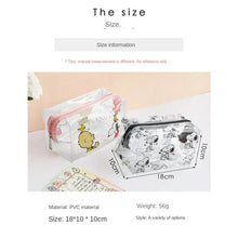 Load image into Gallery viewer, Snoopy Outdoor Girl Makeup Bag Women Necessary Cosmetic Bag Transparent Travel Organizer Cartoon Fashion Small Toiletry Pouch - Ammpoure Wellbeing 🇬🇧
