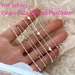 Sterling Silver Butterfly Bracelet USA for Girls Beaded String Design Insect Fashion Versatile Jewelry Gift Dropshipping - Ammpoure