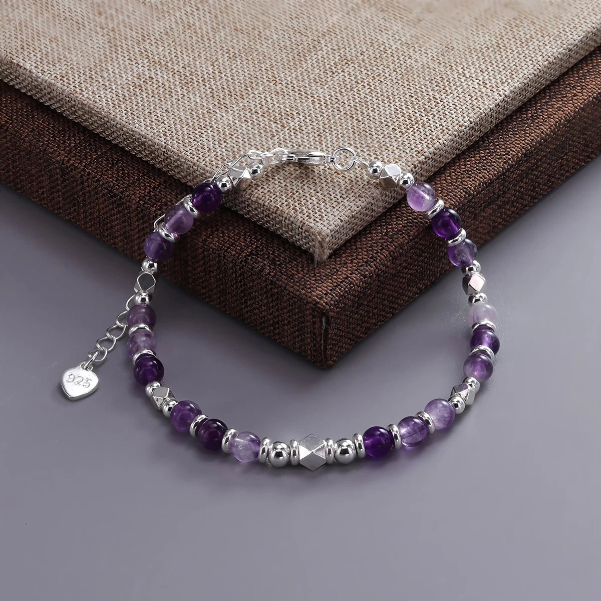 Sterling Silver Butterfly Bracelet USA for Girls Beaded String Design Insect Fashion Versatile Jewelry Gift Dropshipping - Ammpoure