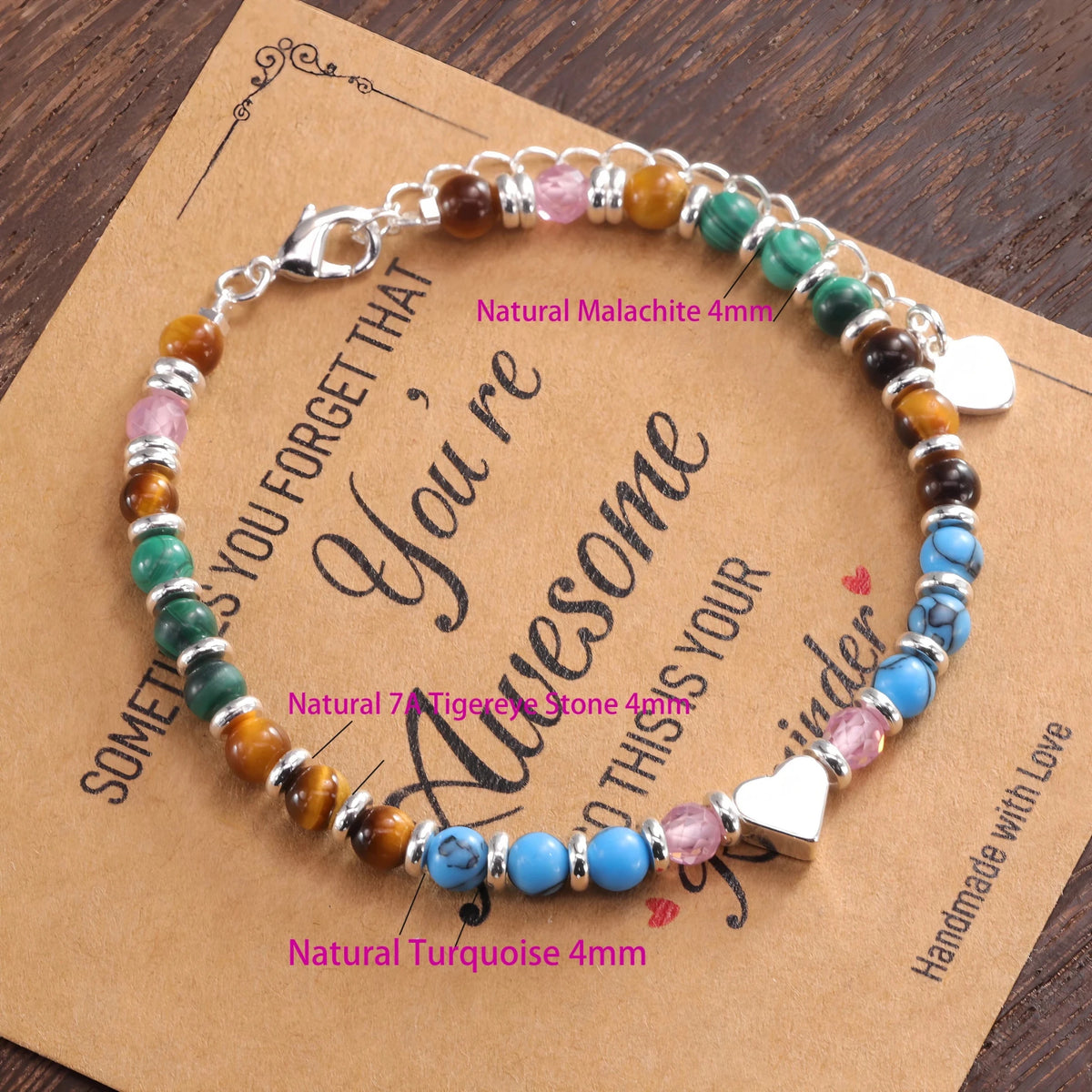 Sterling Silver Butterfly Bracelet USA for Girls Beaded String Design Insect Fashion Versatile Jewelry Gift Dropshipping - Ammpoure