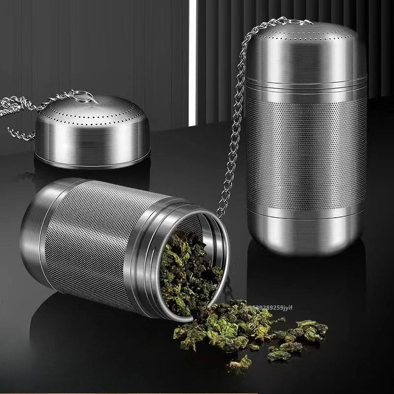 Tea Strainer 304 Stainless Steel Tea Infuser Tea Leaves Spice Seasoning Ball Strainer Teapot Fine Mesh Coffee Filter Teaware - Ammpoure