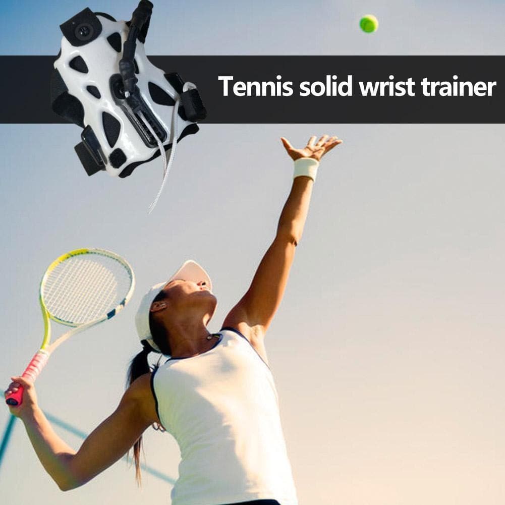 Tennis Training Tool Professional Practice Trainer Correct Balls Machine Posture Serve Self - study Accessories Wrist Exercis Z8O9 - Ammpoure Wellbeing