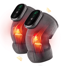 Load image into Gallery viewer, Thermal Knee Massager 3 in 1 Shoulder Knee Elbow Heating Massage Support Brace Rechargeable Vibration Pad Arthritis Pain Relief - Ammpoure Wellbeing 🇬🇧
