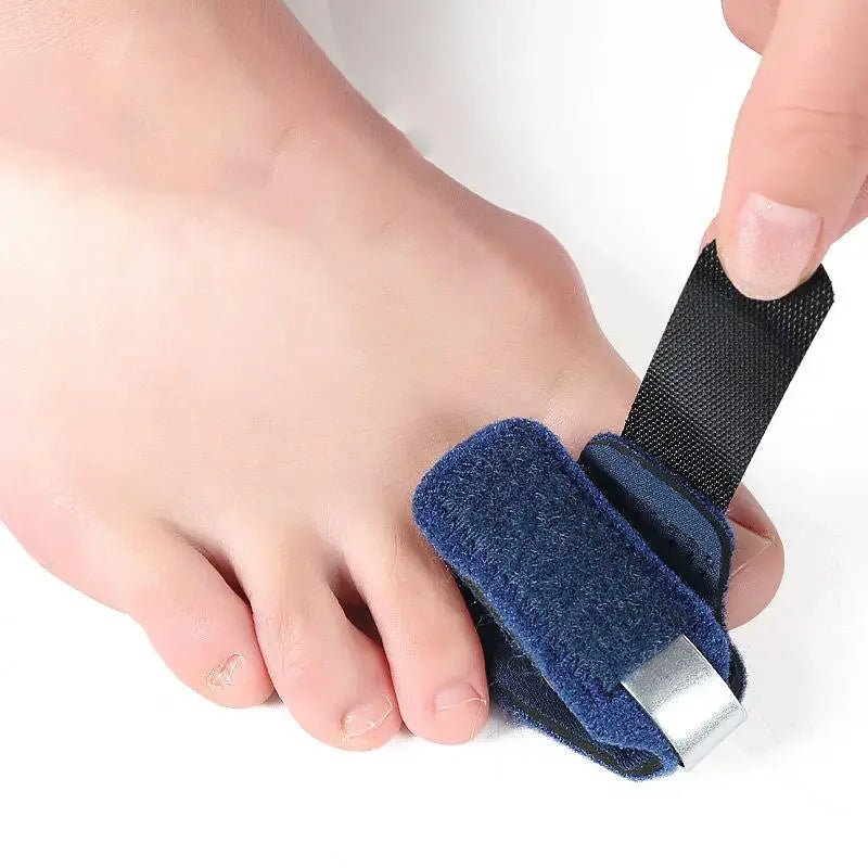 Toe Splint Straightener For Hammer Toe Corrector Crooked Toe Claw Toe Stabilizer Support Brace Wrap Pain Relief Kids Adults - Ammpoure