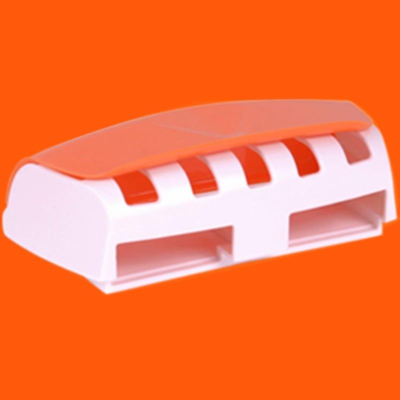 Toothbrush Holder Automatic Toothpaste Dispenser Set Dustproof Sticky Suction Wall Mounted Toothpaste Squeezer for Bathroom - Ammpoure Wellbeing