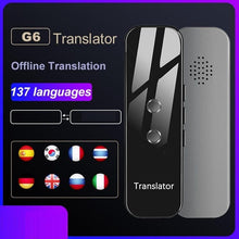 Load image into Gallery viewer, Translator Portable 137 Languages Smart Instant Voice Text APP Photograph Translate Language Learning Travel Business - Ammpoure Wellbeing 🇬🇧
