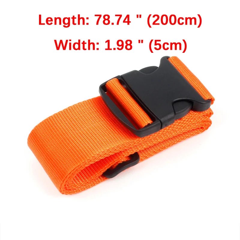 Travel Luggage Strap USA Adjustable Password Lock Packing Belt Baggage Secure Lock Anti-theft Luggage Strap Bundling Belt Packing - Ammpoure