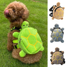Load image into Gallery viewer, Turtle Shape Pet Backpack Dog Snack Bag Puppy School Bag Large Capacity Chihuahua Backpack Dog Accessories Small Dog Bag perros - Ammpoure Wellbeing
