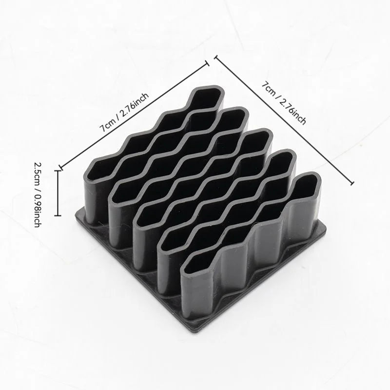 USA Holder Desktop Stand plastic Material Cosmetics Storage Rack Pen Holder Home Ointment Compartment Organizer - Ammpoure