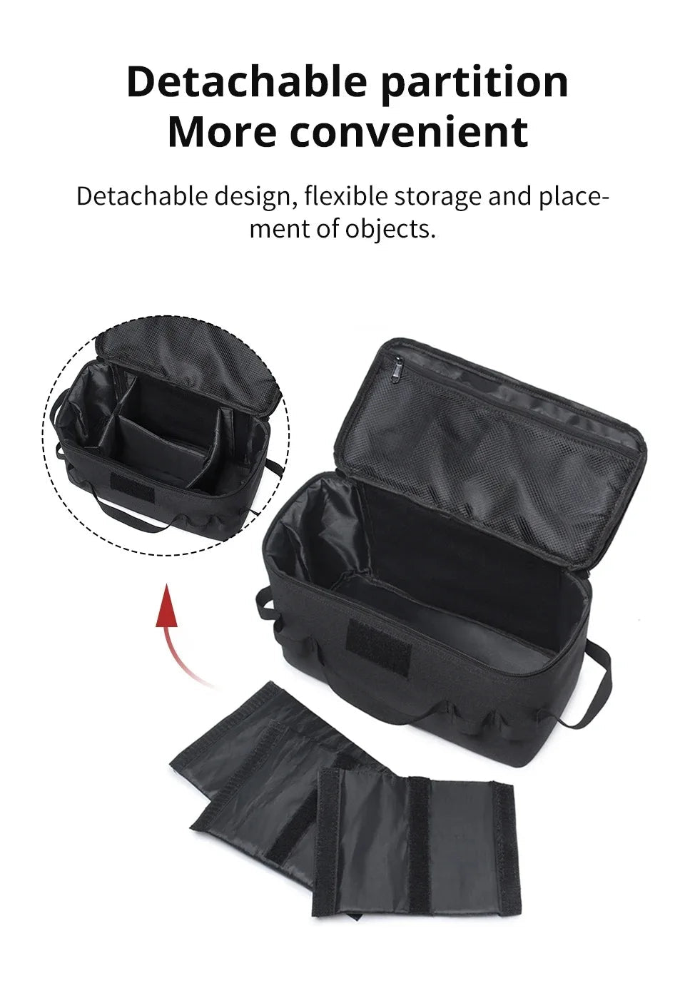 USA Outdoor Camping Gas Tank Storage Bag Large Capacity Ground Nail Tool Bag Gas Canister Picnic Cookware Utensils Kit Bag - Ammpoure