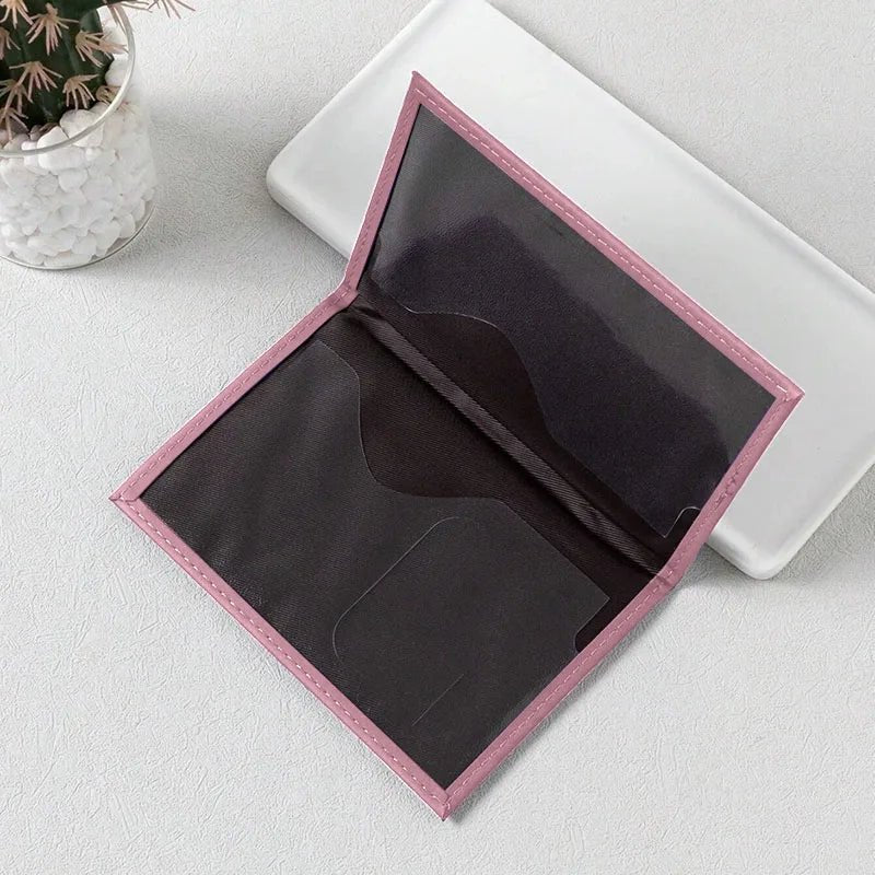 USA Travel Passport Case PU Leather Passport Cover For Men & Women Organizer - Protective Card Holder ID Document Covers - Ammpoure
