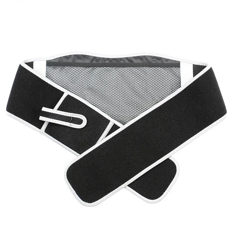 USB Electric Heating Warmer Hot Waist Lumbar Back Pad Belt Protector Brace Band Support Massager Anti Pain Relief Therapy Tool - Ammpoure