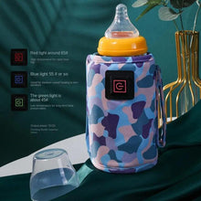 Load image into Gallery viewer, USB Milk Water Warmer Travel Stroller Insulated Bag Baby Nursing Bottle Heater Supplies for Outdoor botella de agua para niños - Ammpoure Wellbeing 🇬🇧
