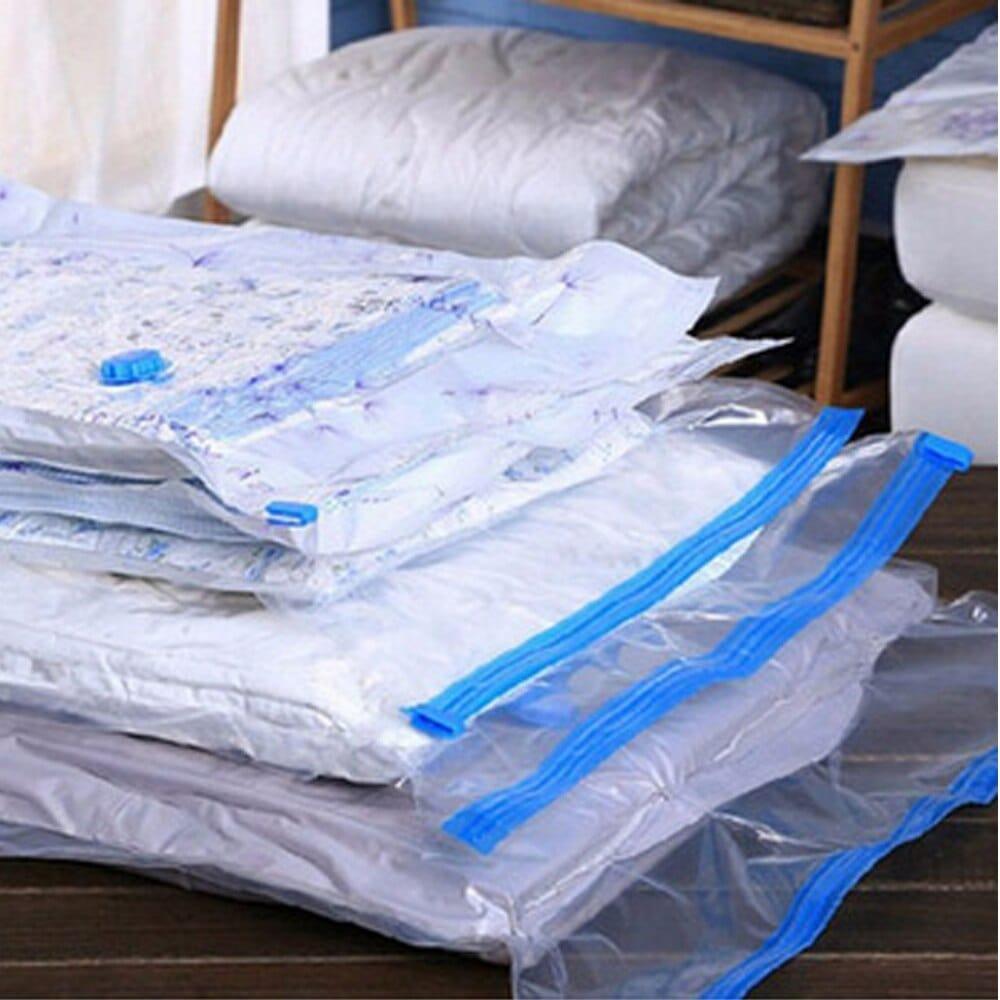 Vacuum Storage Bag Clothes Organizer Bag for Bedding,Pillows,Towel,Spa